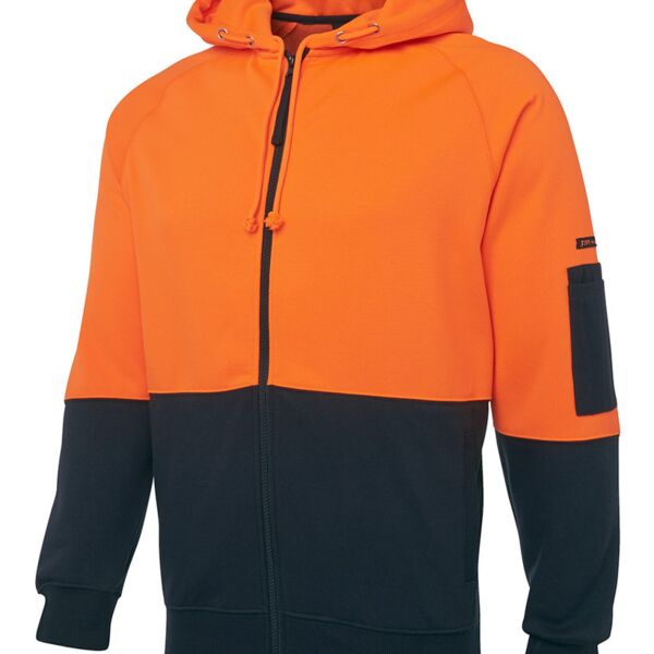 JB's HV Full Zip Fleecy Hoodie Thumbnail