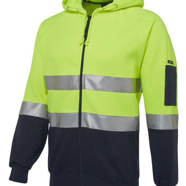 JB's HV (D+N) Full Zip Fleecy Hoodie Thumbnail