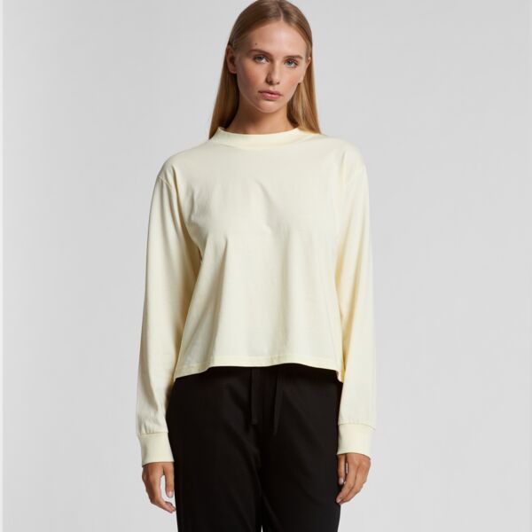 As Colour - WO's Mock L/S Tee Thumbnail